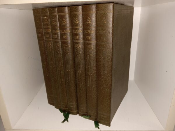 Delphian Text Vols. 2-8 (1926-1929) ~ Prepared by the Delphian Society