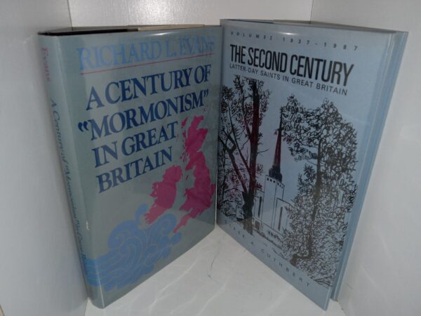 2 LDS Books about Church History in Great Britain: A Century of “Mormonism” in Great Britain / The Second Century: Latter-day Saints in Great Britain: Vol. 1, 1937-1987 (Signed and Inscribed by the author and His Wife) (See Details)