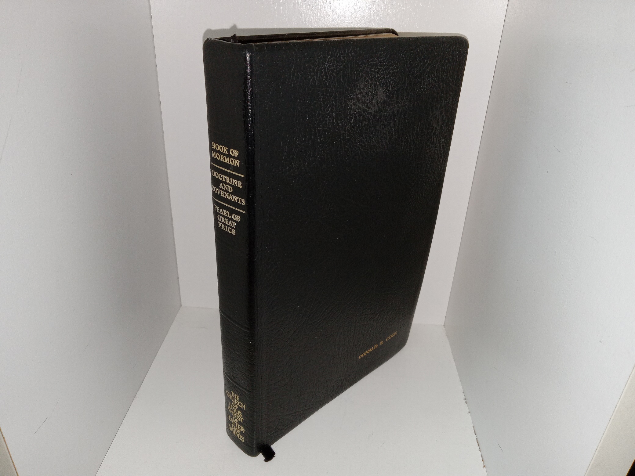 LDS, Black Leather, Triple Combination (1982)