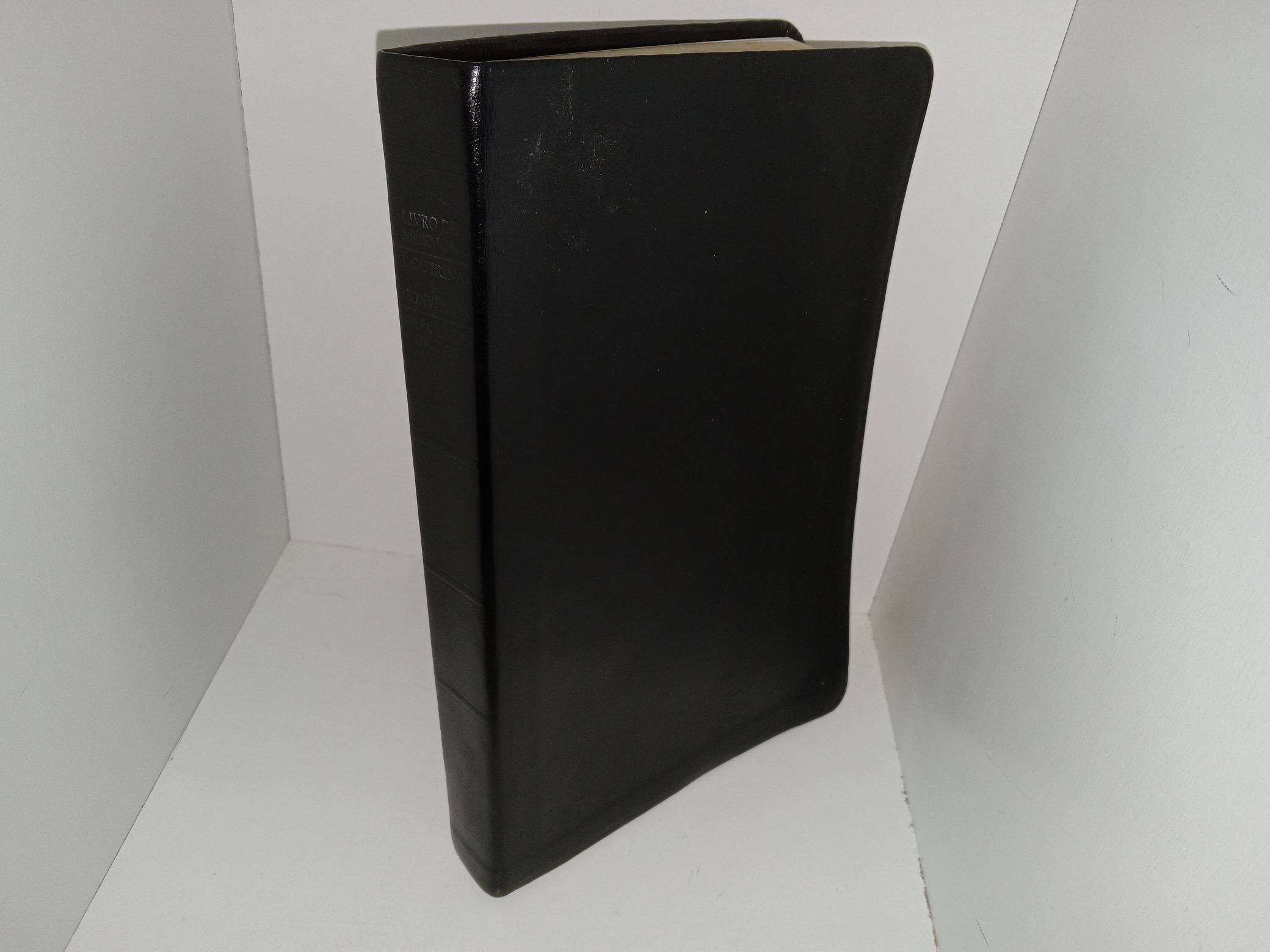 LDS, Black leather, Portuguese Triple Combination (2019)