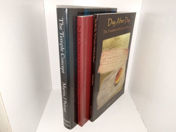 3 LDS Books: Day After Day: The Translation of the Book of Mormon / The Book of Mormon as an Ancient Israelite Temple: Nineteen Classic Temple Characteristics of the Book of Mormon / The Temple Concept (See Details)