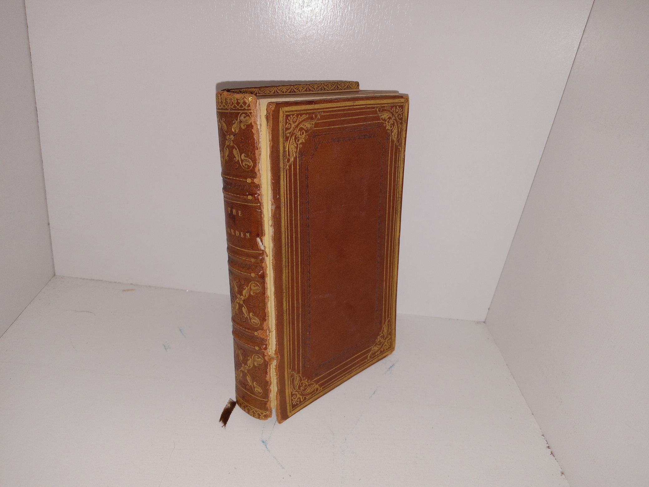 The Garden (Leather) (1834) ~ by the Compiler of “Fruits and Flowers” and of the “Wheatsheaf”