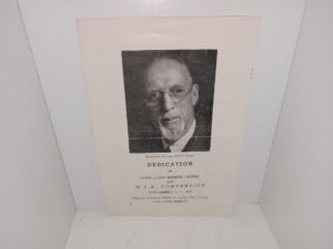 Dedication of Saint Louis Branch Chapel and M. I. A. Convention: September 3, 4, 5, 1949 (Pamphlet) (Program) (1949)