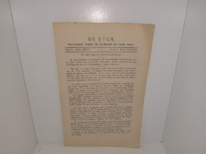 De Ster: Nederlandsch Orgaan van de Heiligen der Taatste Dagen (Dutch: Dester: Dutch Organ of the Saints of the Taatste Days editorial staff) (Unknown Publishing Date) ~ Edited by Alex Nibley