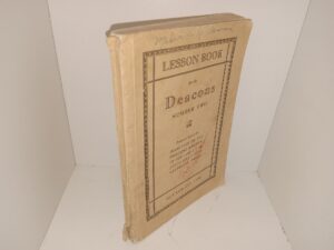 Lesson Book for the Deacons: No. 2 (1932) ~ Unknown Author