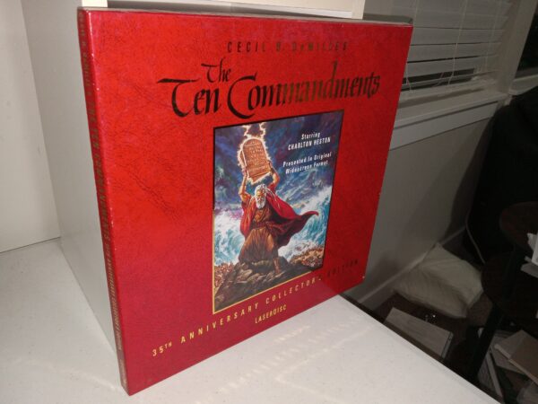 Cecil B. DeMille’s The Ten Commandments: 35th Anniversary Collector’s Edition (LaserDisc) (1992)