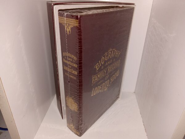 Biography and Family Record of Lorenzo Snow (Leather) (New) (1999) ~ by E. R. Smith