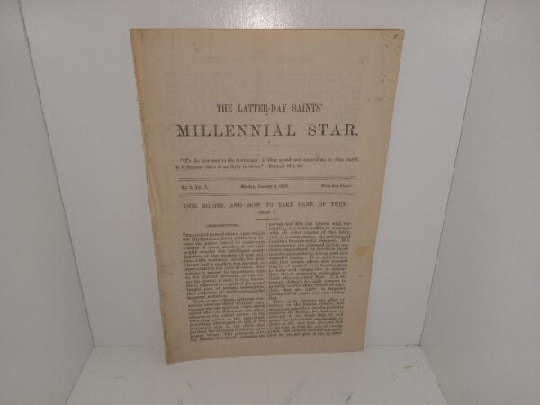 The Latter-day Saints’ Millennial Star: Vol. 50, No. 2, Monday, January 9, 1888 (Pamphlet) (1888)