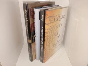 3 Books on American Politics: Wall of Misconception: Does the Separation of Church and State Mean the Separation of God and Government / Reconsecrating America / Origins of the Bill of Rights (See Details)