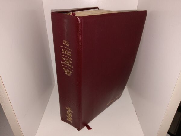 LDS, Burgundy Leather, Quadruple Combination (1989)