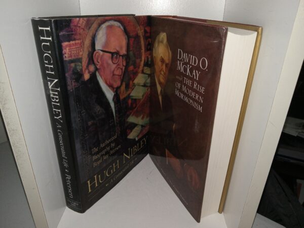 2 LDS Books: Hugh Nibley: A Consecrated Life / David O. McKay and the Rise of Modern Mormonism (See Details)