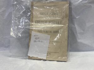 Early Scenes in Church History – Juvenile Instructor Office – Staple bound – 1882