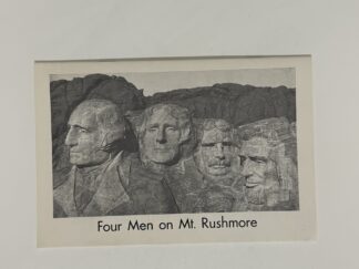 Four Men on Mt. Rushmore (Pamphlet)