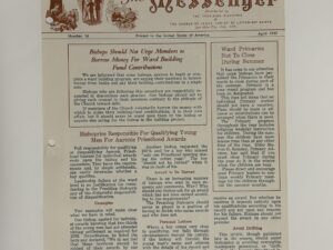 The Messenger: No. 16, April 1957