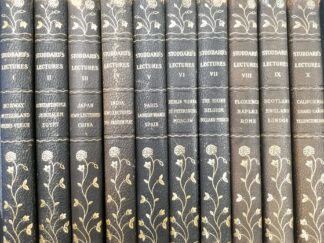 1908 --- Stoddard's Lectures --- Leather Set / Ten Volumes