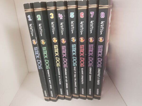 Stick Dog — Tom Watson — 8 Volume Softcover Set