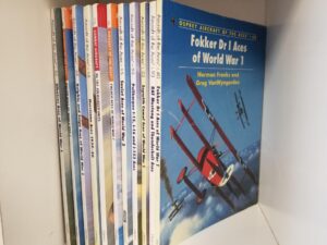11 Misc. Issues of Osprey Aircraft of the Aces — Partial Set