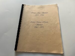 Orson John Spencer 1850-1916, Annie Maria Harris Spencer 1861-1931