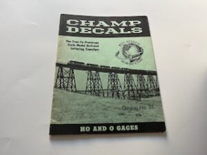 1970-Champ Decals Catalog No. 71