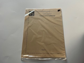 Transoceanic Crossings- John L. Sorenson