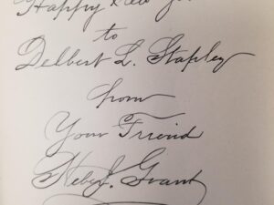 1933 — Pretty Is As Pretty Does — Hannah Daphne Smith Dalton — Inscribed to LDS Apostle Delbert L. Stapley, Signed by LDS Church President Heber J. Grant