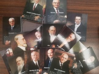 Little Plastic Case --- 14 Collector Cards of LDS Church Presidents