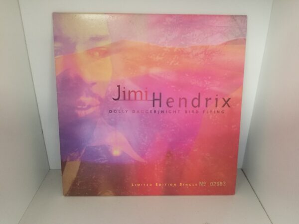 Vinyl 45 Record --- Jimi Hendrix / Dolly Dagger / Night Bird Flying --- Limited Edition Single No. 02983