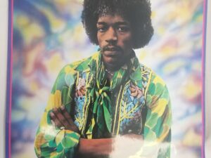 Jimi Hendrix 1989 Calendar —- Large Size —- 17″ Tall