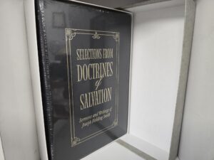 Selections From Doctrines of Salvation – Sermons and Writings of Joseph Fielding Smith – LEATHER – NEW IN ORIGINAL BOX