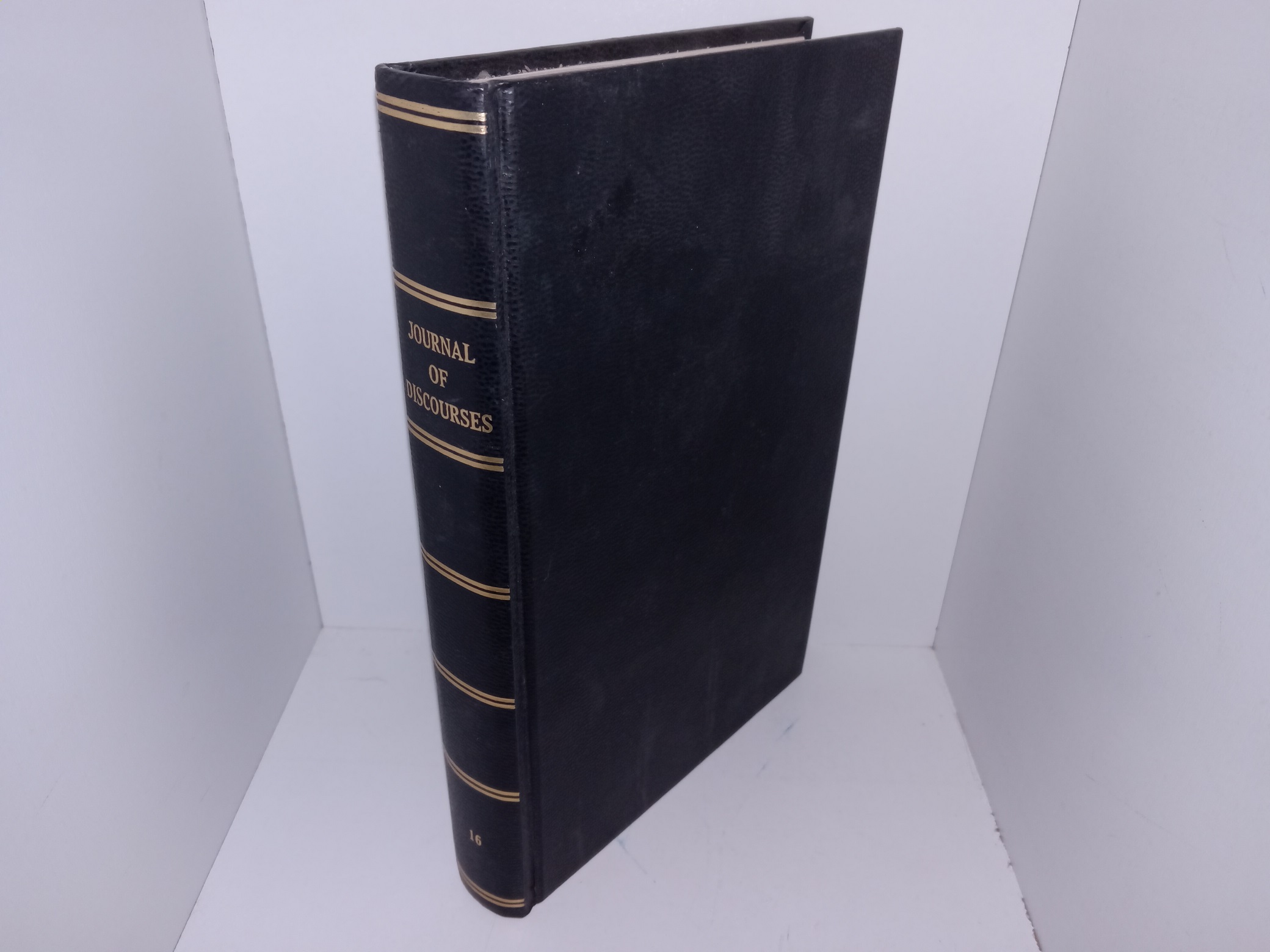 Journal of Discourses: Vol. 16 (1966 Reprint) ~ Reported by D. W. Evans, James Taylor, J. Q. Cannon