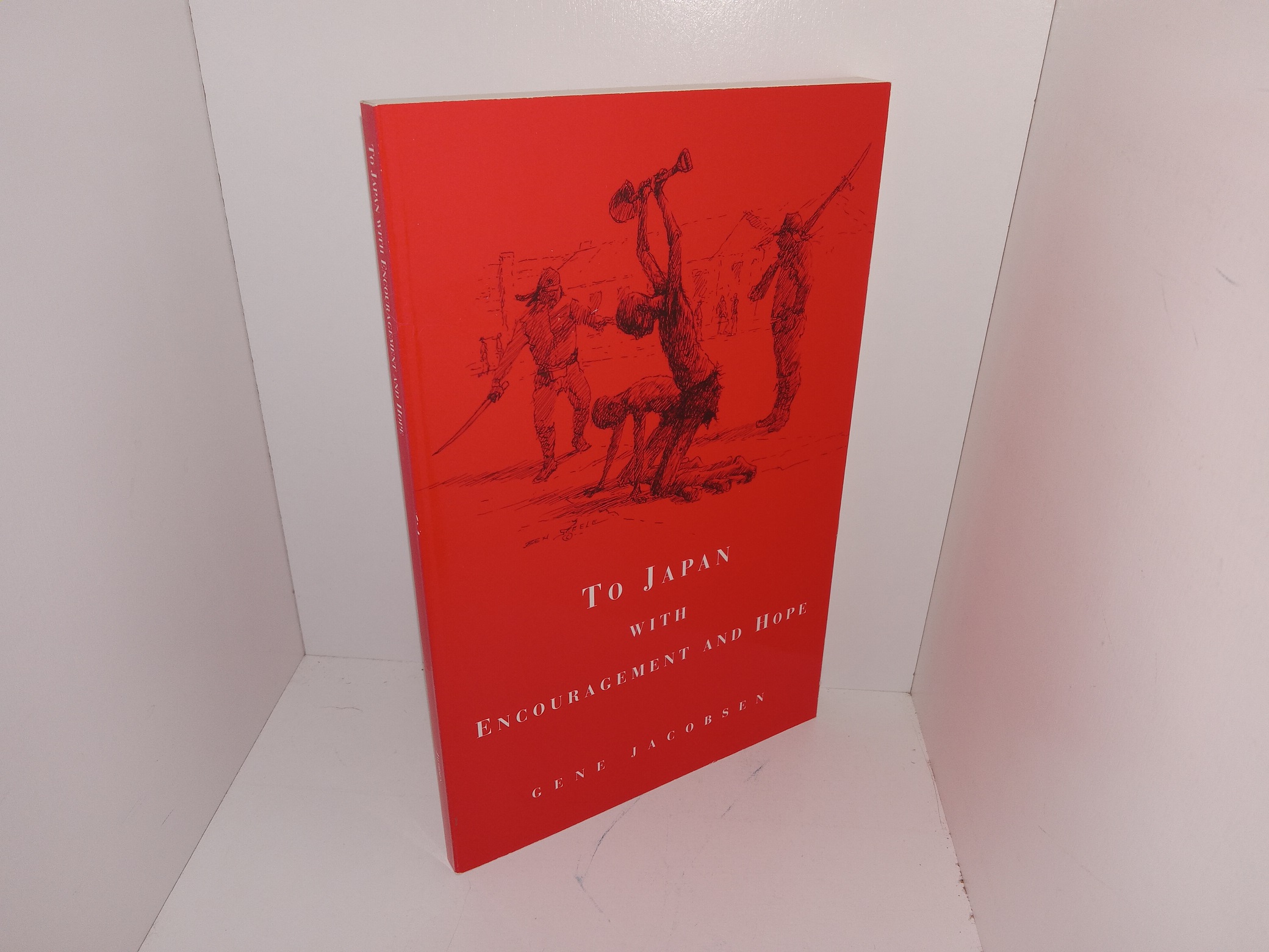 To Japan with Encouragement and Hope (Signed & Inscribed) (2000) ~ by Gene Jacobsen