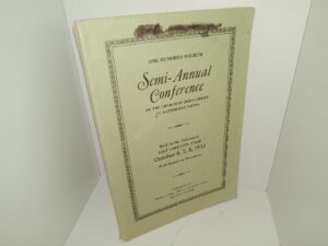 One Hundred Fourth Semi-Annual Conference of the Church of Jesus Christ of Latter-day Saints Held in the Tabernacle, Salt Lake City, Utah, October 6, 7, 8, 1933 (1933)