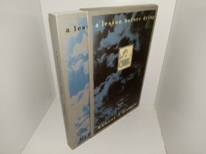 A Lesson Before Dying w/ a Slip box (Signed) (1993) ~ by Ernest J. Gaines