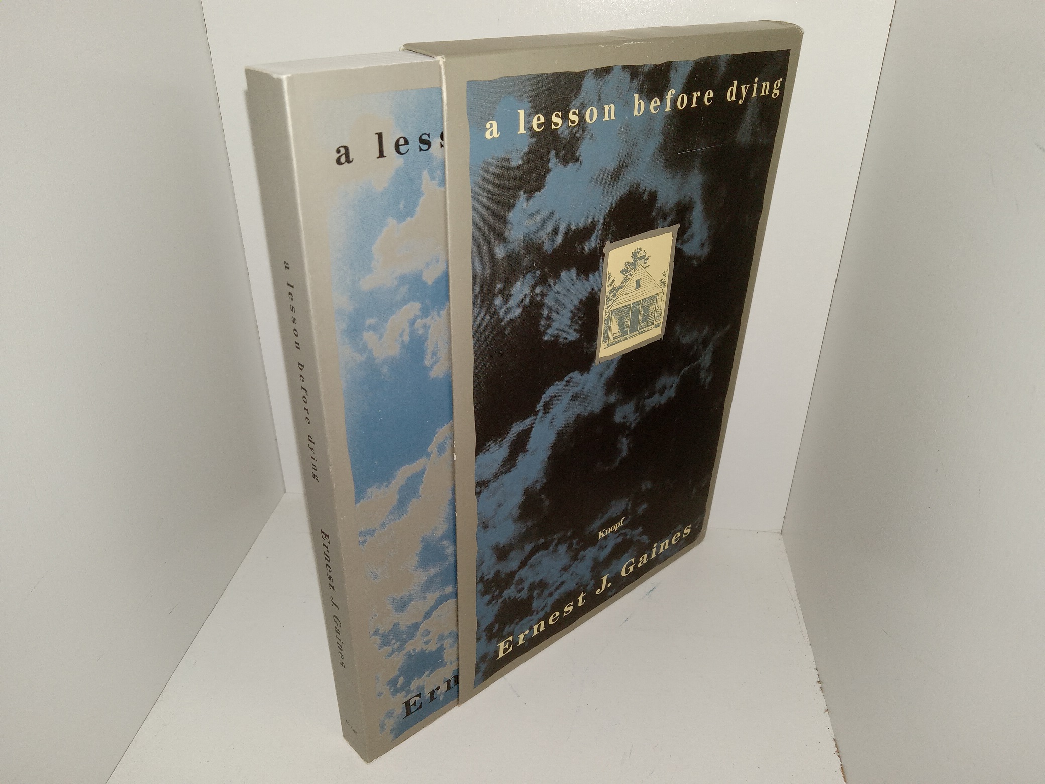 A Lesson Before Dying w/ a Slip box (Signed) (1993) ~ by Ernest J. Gaines