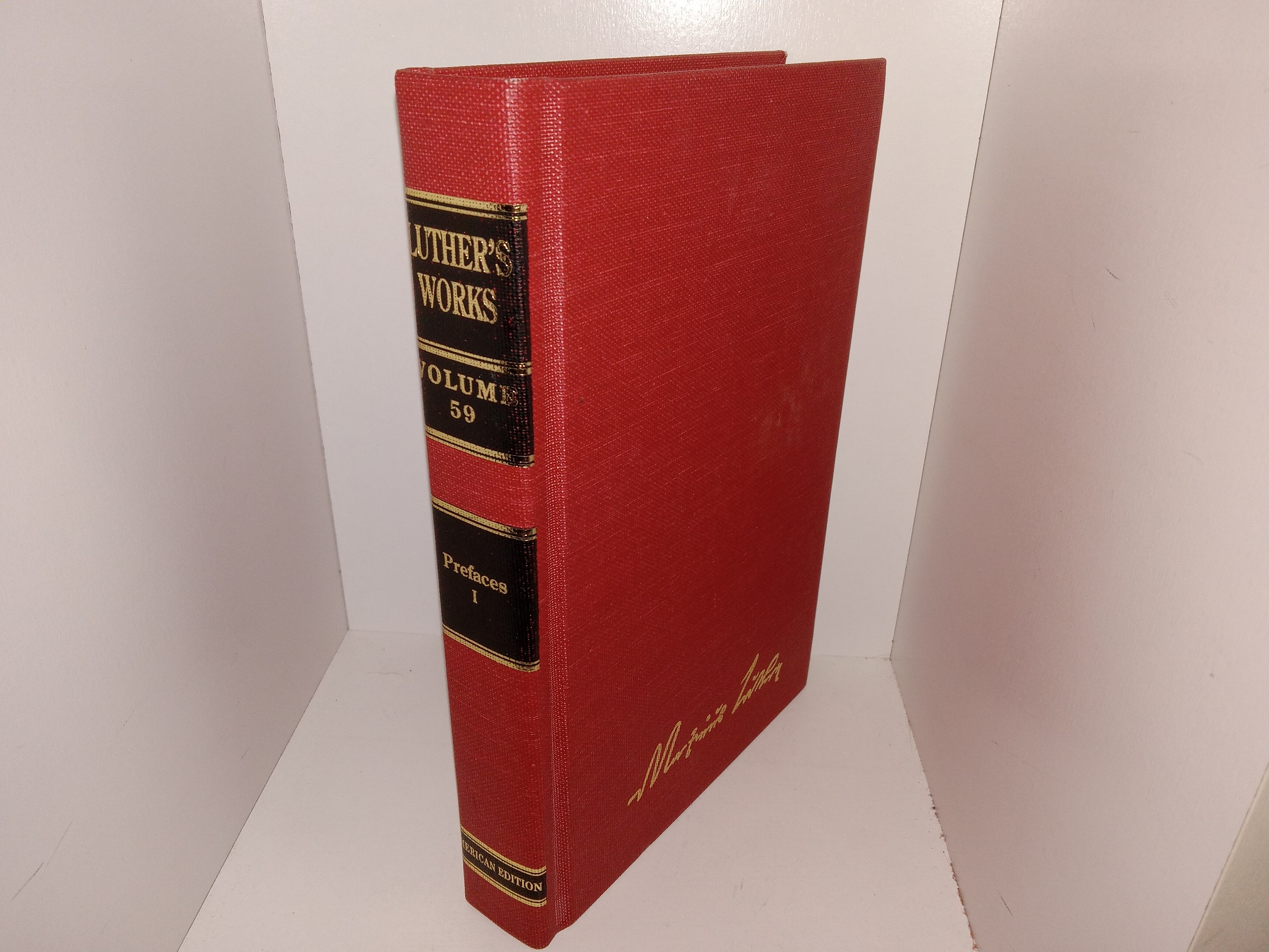 Luther’s Works: Vol. 59: Prefaces I (2012) ~ Edited by Christopher Boyd Brown