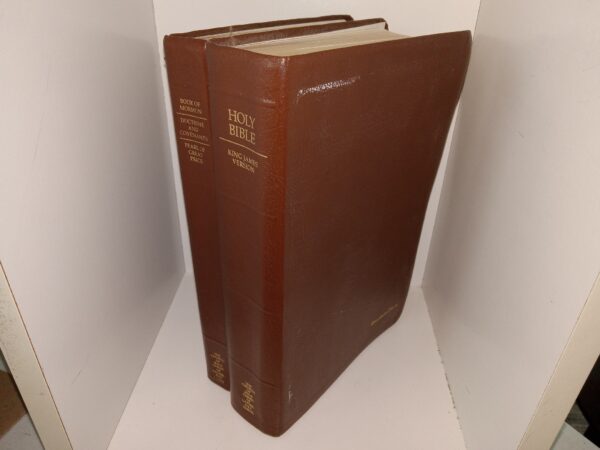 LDS, Brown Vinyl, Holy Bible and Quadruple Combination (1999)