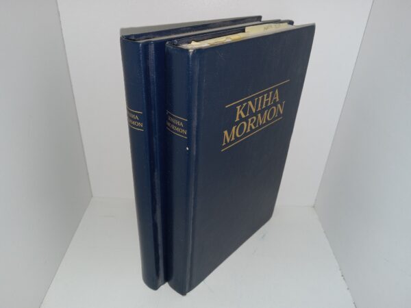 2 Czech Book of Mormons with Different Print Dates (2001, 2002)