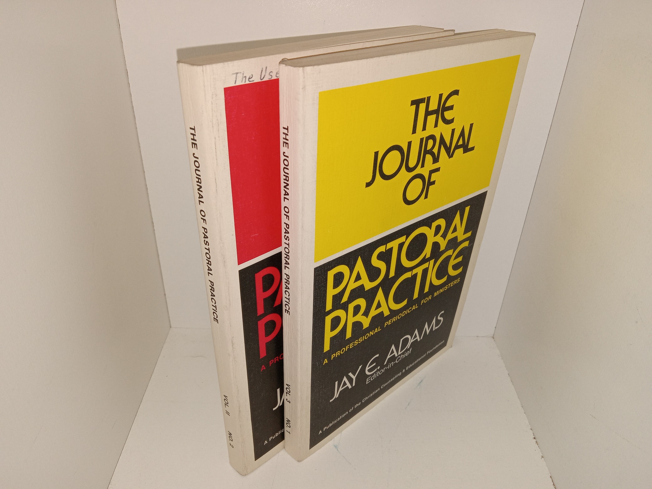 2 Vols. of The Journal of Pastoral Practice: A Professional Periodical for Ministers: Vol. 2, No. 2, 1978 / Vol. 3, No. 1, 1978