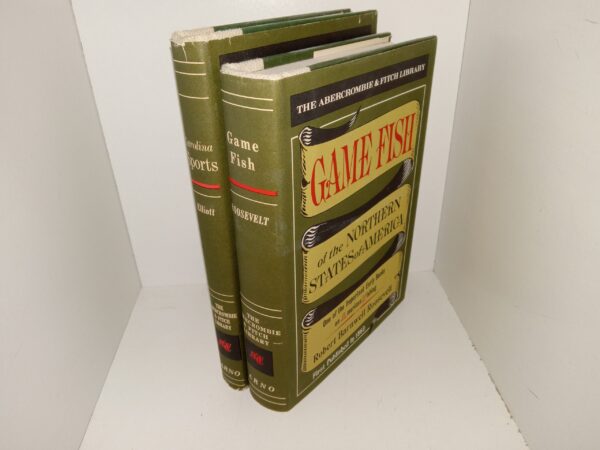 2 Books by The Abercrombie & Fitch Library: Carolina Sports by Land & Water / Game Fish of the Northern States of America: One of the Important Early Books on American Fishing (See Details)