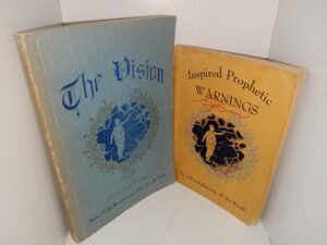 2 LDS Books: The Vision / Inspired Prophetic Warnings to All Inhabitants of the Earth (See Details)