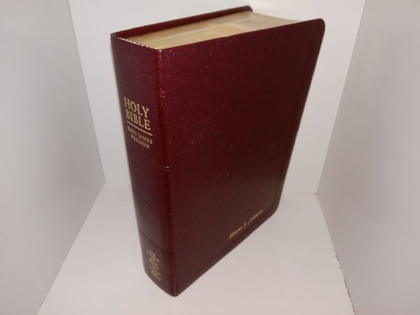LDS, Burgundy Leather, Holy Bible: King James Version (2014)
