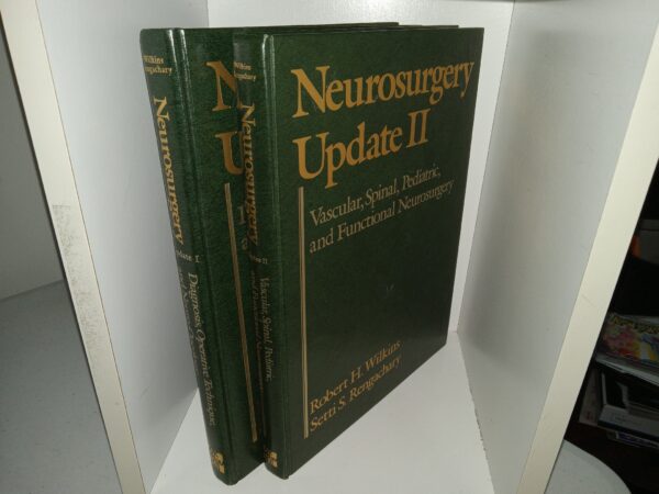 McGraw Hill 2 Vol. Neurosurgery set (1990, 1991) ~ by Robert H. Wilkins, and Setti S. Rengachary