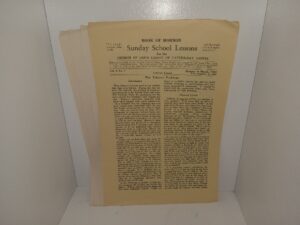 4 LDS Pamphlets: Book of Mormon Sunday School Lessons for the Church of Jesus Christ of Latter-day Saints / Church History Sunday School Lessons for the Church of Jesus Christ of Latter-day Saints: Part 1 / Church History Sunday School Lessons for the Church of Jesus Christ of Latter-day Saints: Part 2 / Church History Sunday School Lessons for the Church of Jesus Christ of Latter-day Saints: Part 3 (See Details)