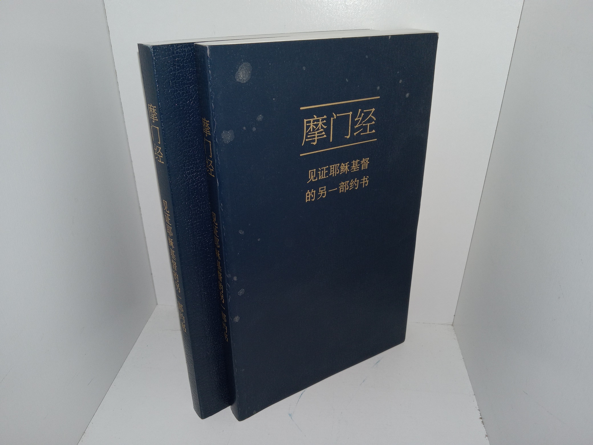 2 Differently Dated Copies of The Book of Mormon: Another Testament of Jesus Christ in Simplified Chinese (2006, 2007)
