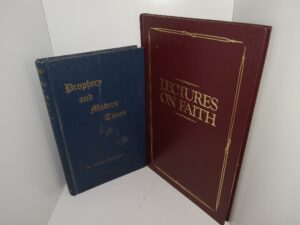 2 LDS Books: Prophecy and Modern Times / Lectures on Faith (See Details)