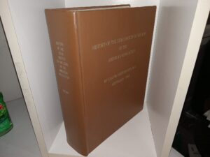 History of the Utah Society of the Sons of the American Revolution (1988) ~ by Calvin Reed Brown, M.D.
