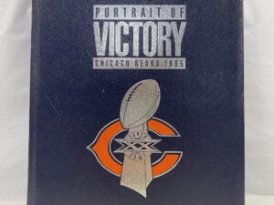 Portrait of Victory, Chicago Bears 1985 – Kevin Lamb – Leather Bound – 1986 – Signed