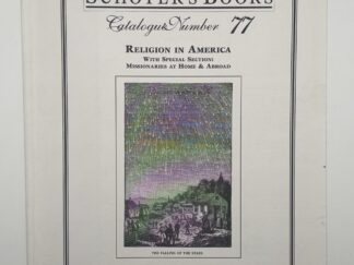 Schoyer's Books Catalogue No 77 Religion in America