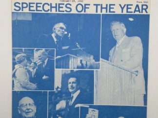 Speeches of the Year: Pay thy Debt and Live (1962) by Elder Ezra Taft Benson