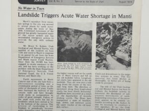 Utah Geological & Mineral Survey Quarterly Review Vol 8 No 3 August 1974